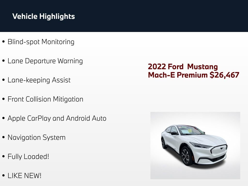 Used 2022 Ford Mustang Mach-E Premium RWD image 4