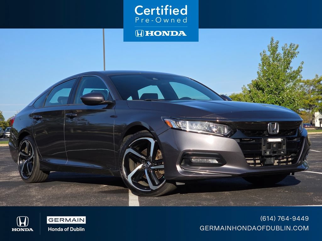 Certified 2018 Honda Accord Sport