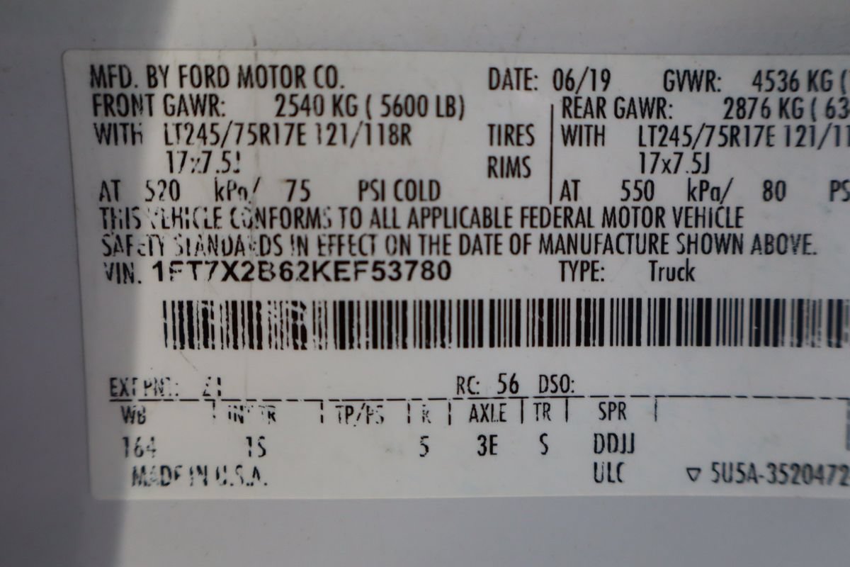 Used 2019 Ford F250 XL w/ XL Value Package AWD/4WD image 45