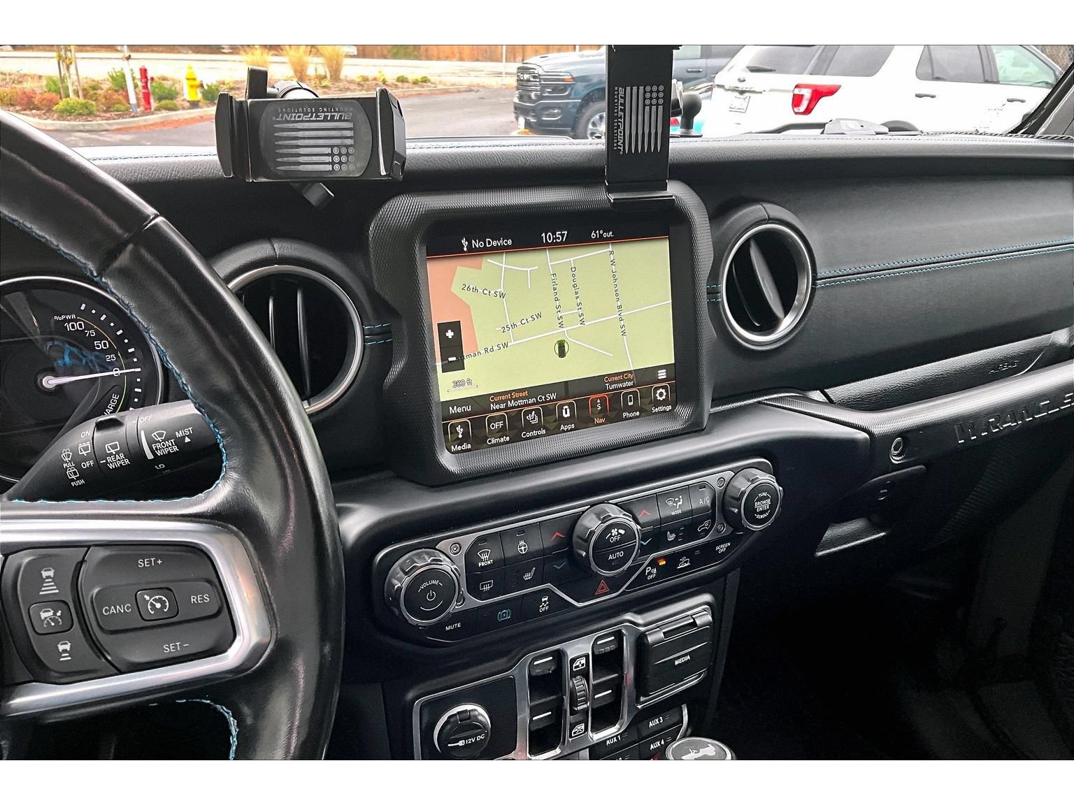 Used 2021 Jeep Wrangler Unlimited Rubicon 4xe w/ Steel Bumper Group AWD/4WD image 6