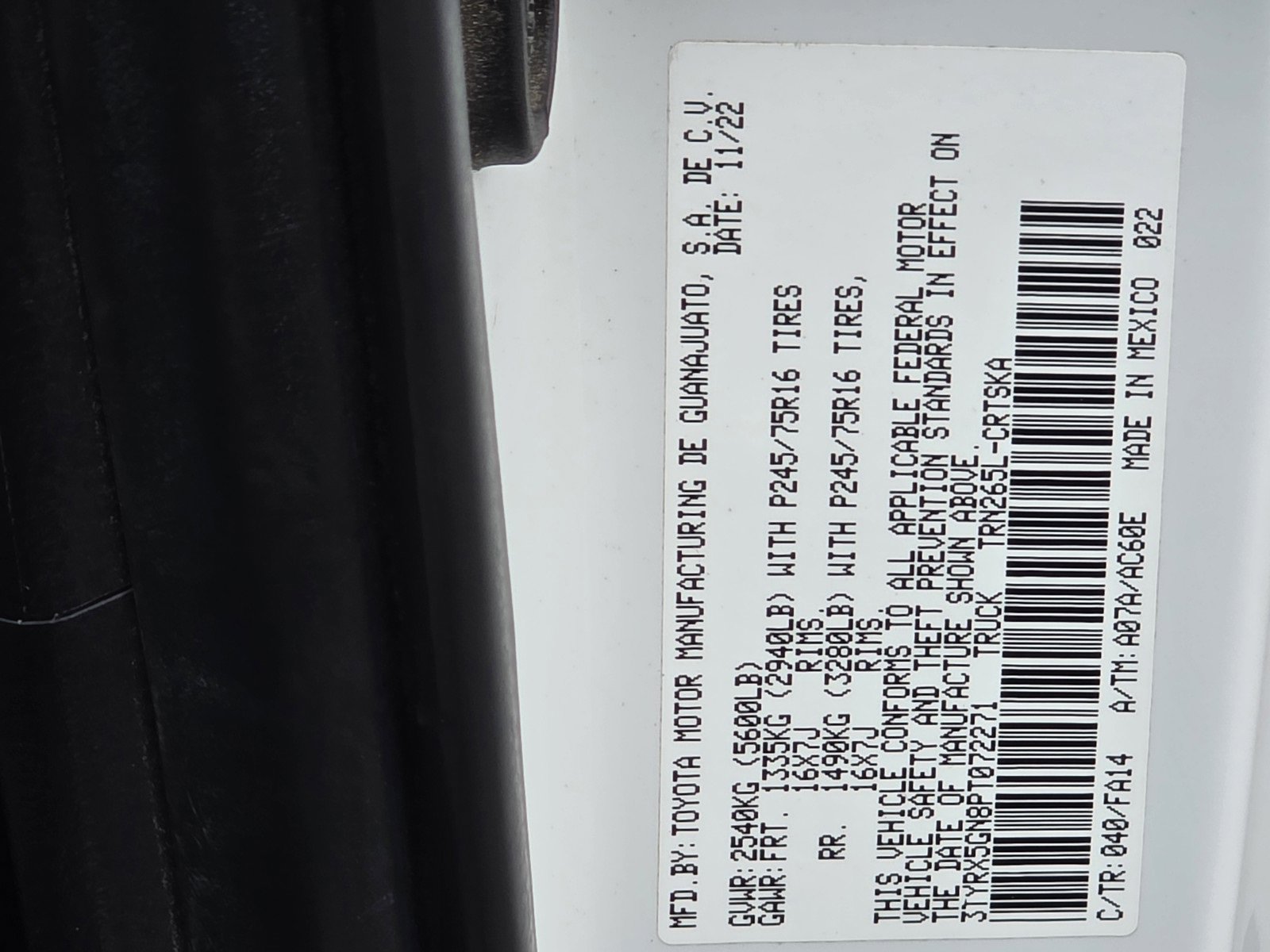 Used 2023 Toyota Tacoma SR image 34