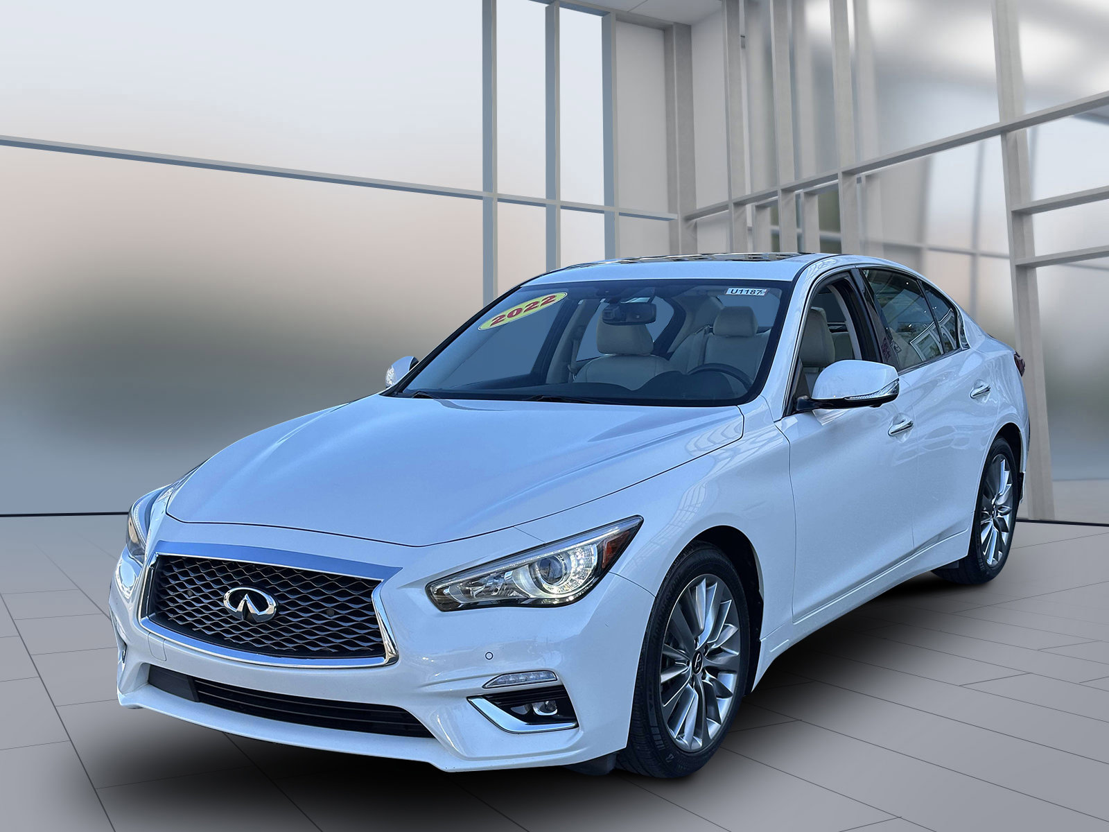 Used 2022 INFINITI Q50 Luxe w/ Cargo Package image 3