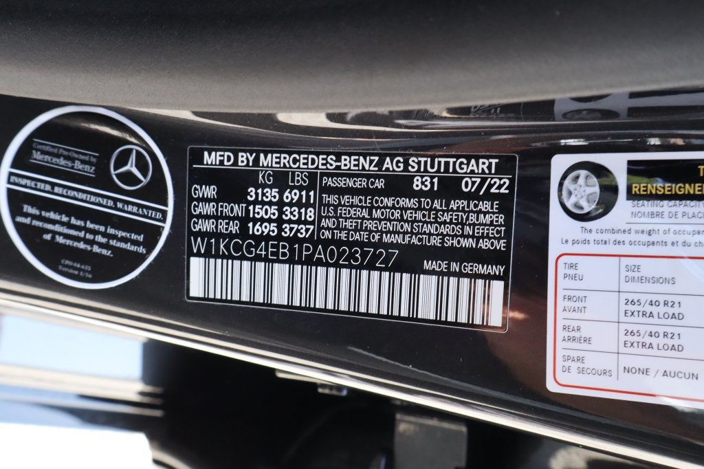 Used 2023 Mercedes-Benz EQS 580 4MATIC Sedan image 30