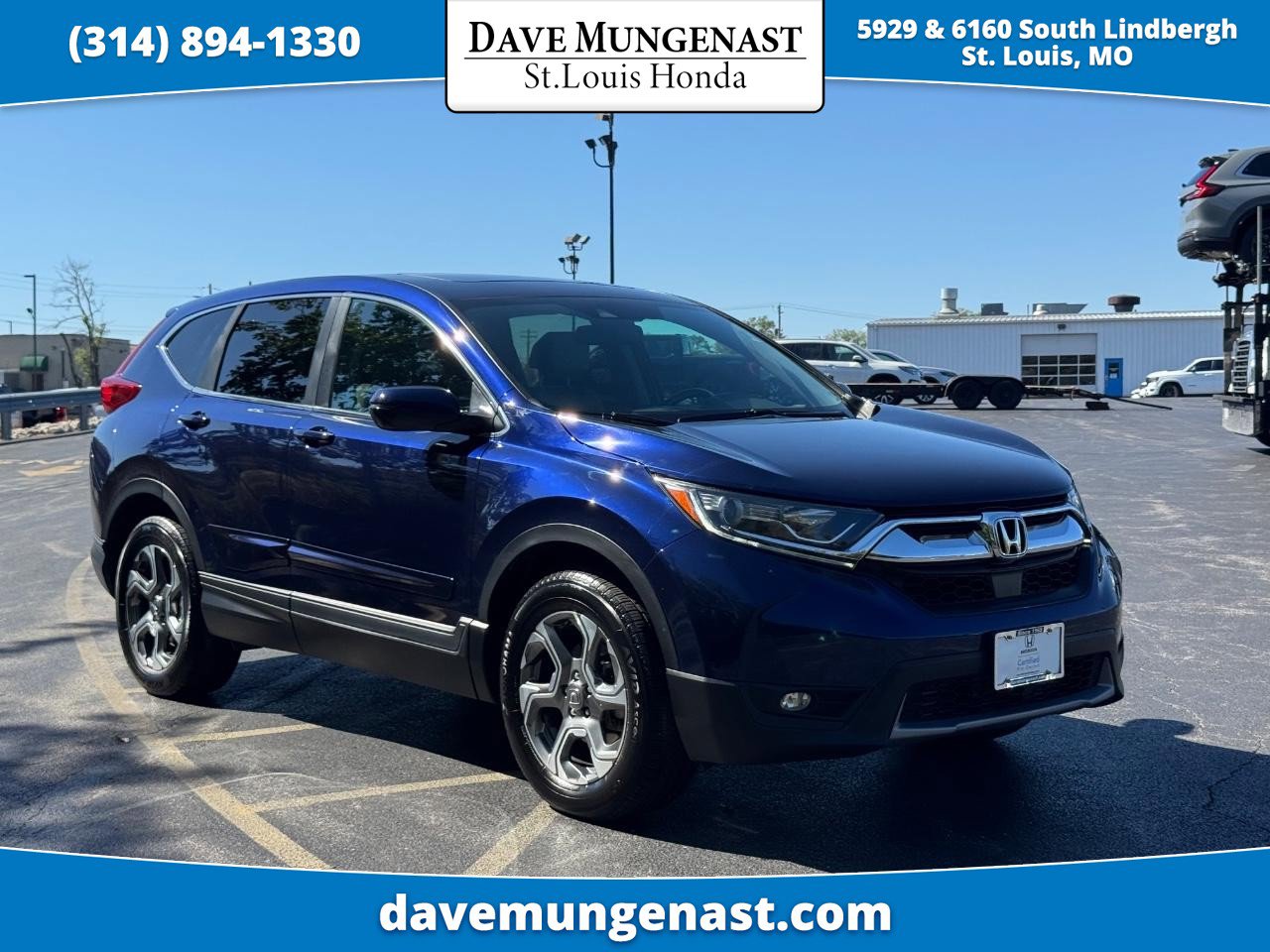 Certified 2019 Honda CR-V EX-L
