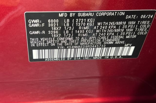 Used 2024 Subaru Ascent Premium w/ Convenience Package AWD/4WD image 35