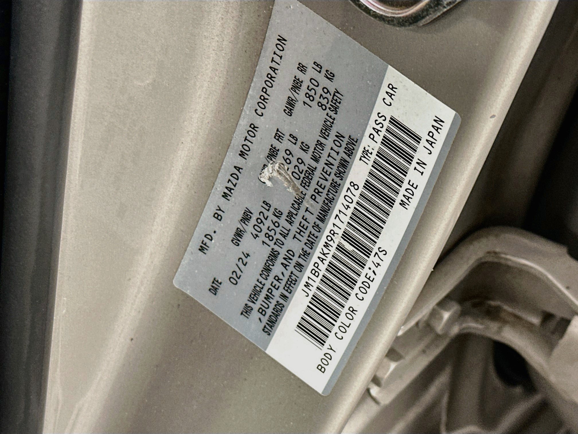 Used 2024 MAZDA MAZDA3 s FWD image 12