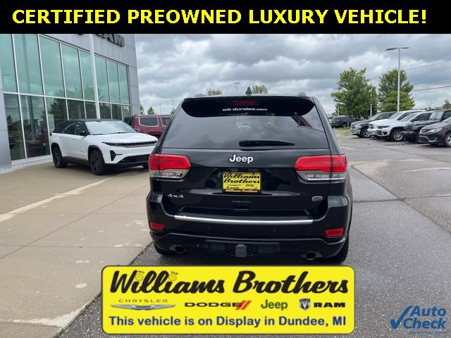 Certified 2021 Jeep Grand Cherokee Overland image 6
