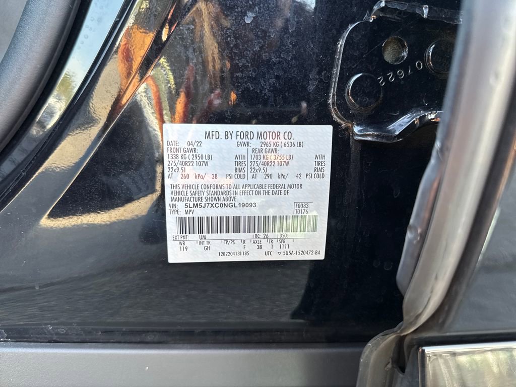 Certified 2022 Lincoln Aviator Reserve w/ Equipment Group 201A AWD/4WD image 7