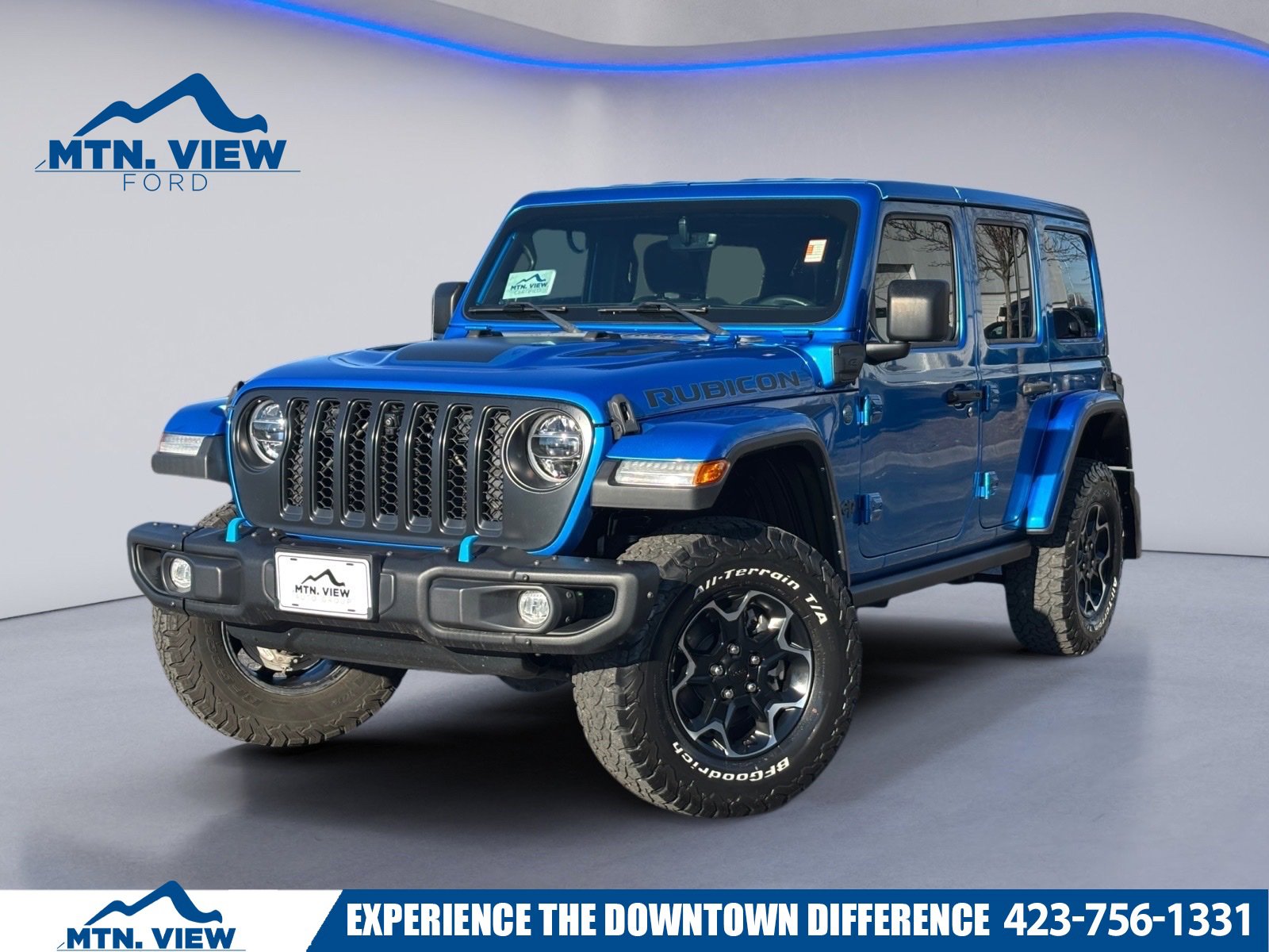 Used 2021 Jeep Wrangler Unlimited Rubicon 4xe w/ Steel Bumper Group image 1