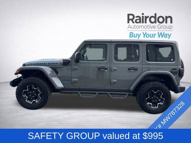 Used 2021 Jeep Wrangler Unlimited Rubicon 4xe w/ Cold Weather Group image 4