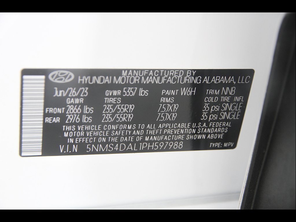 Certified 2023 Hyundai Santa Fe Limited AWD/4WD image 24