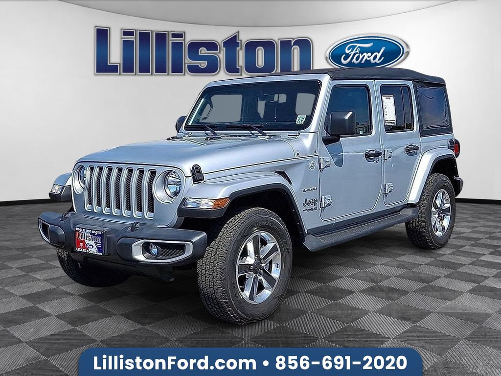 Used 2022 Jeep Wrangler Unlimited Sahara w/ Cold Weather Group AWD/4WD image 1
