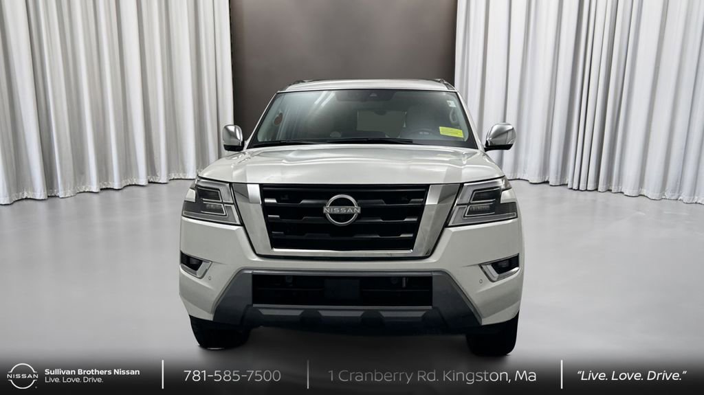 Certified 2024 Nissan Armada Platinum w/ Captain's Chairs Package image 2