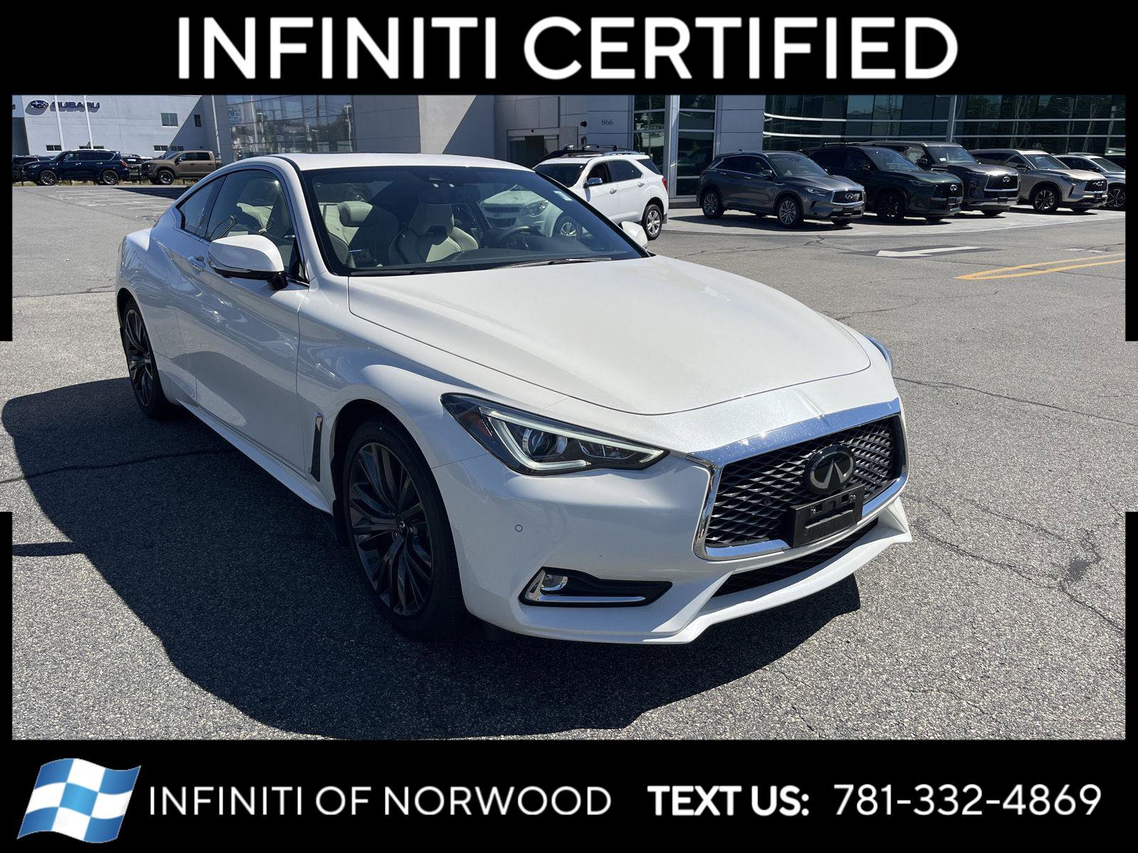 Certified 2022 INFINITI Q60 3.0t Luxe w/ Style Package