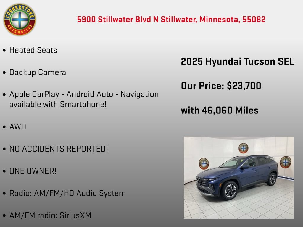 Used 2025 Hyundai Tucson SEL AWD/4WD image 5