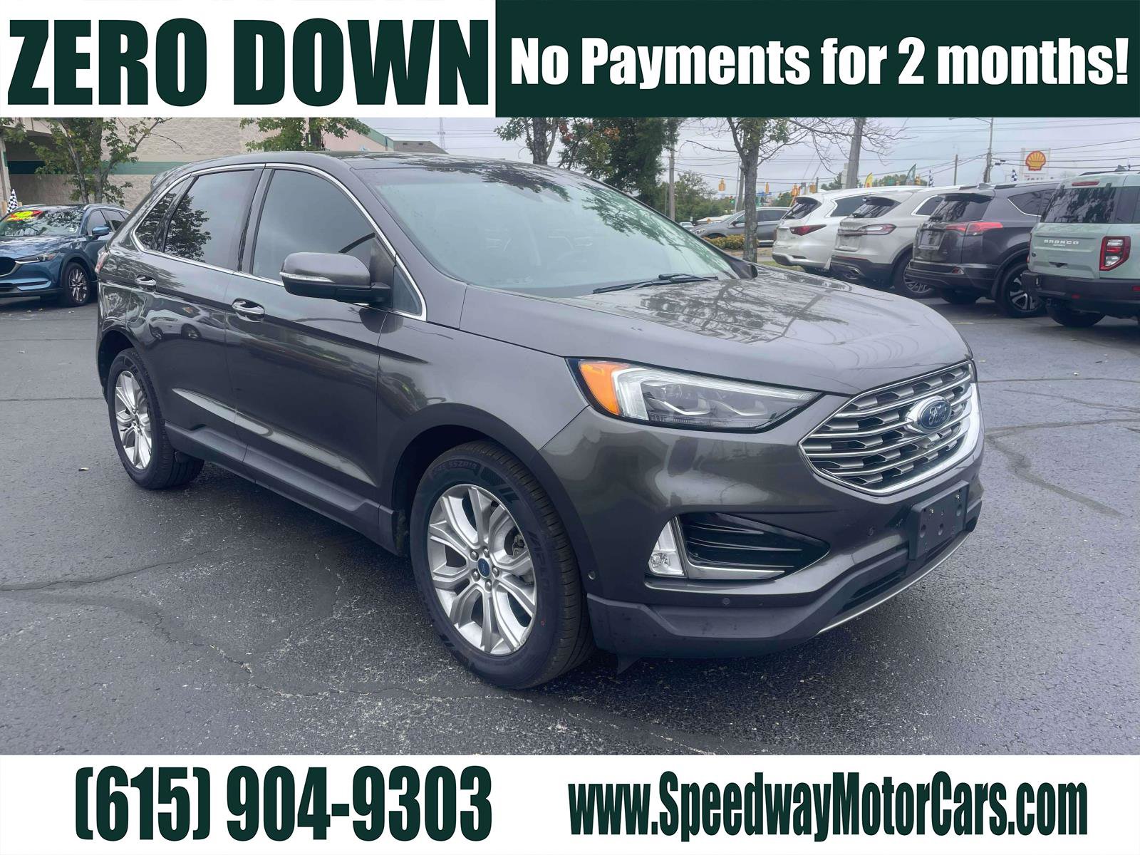 Used 2019 Ford Edge Titanium w/ Equipment Group 301A AWD/4WD image 1
