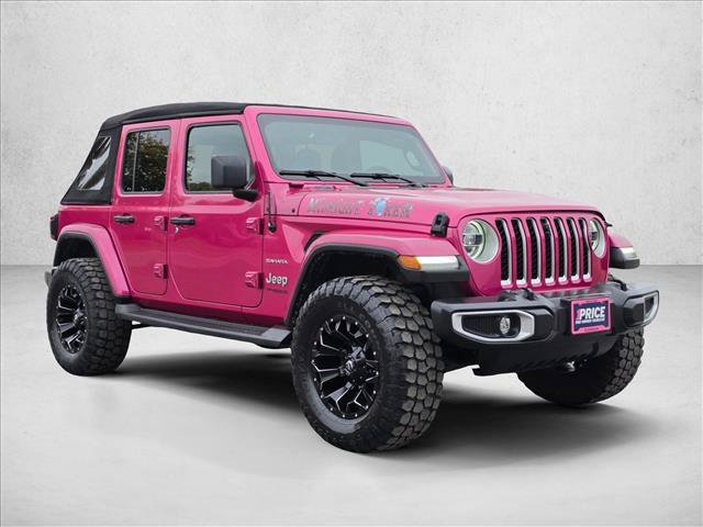 Used 2022 Jeep Wrangler Unlimited Sahara w/ LED Lighting Group AWD/4WD image 7