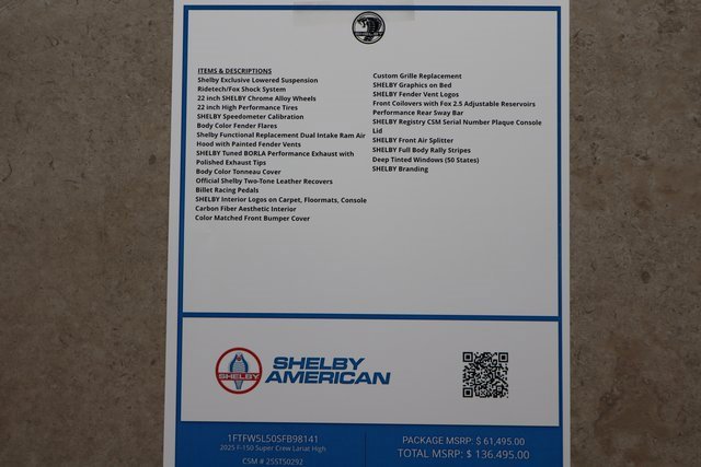 New 2025 Ford F150 Lariat w/ Equipment Group 502A High image 14