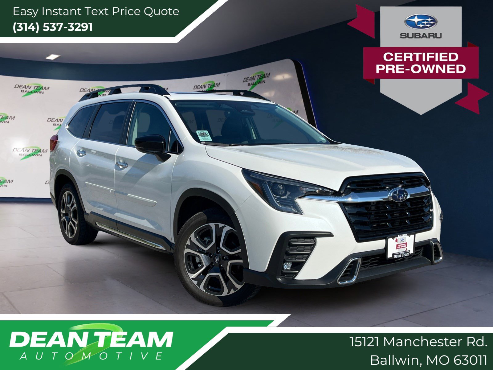 Certified 2024 Subaru Ascent Touring AWD/4WD image 1
