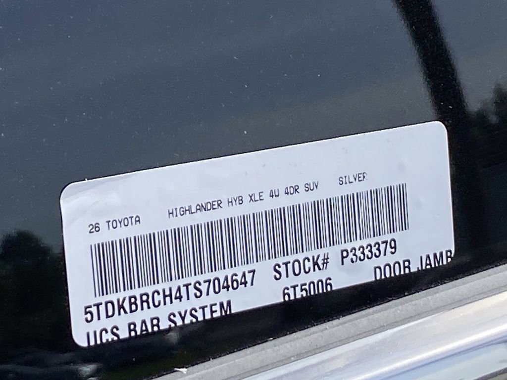 Certified 2026 Toyota Highlander XLE image 38