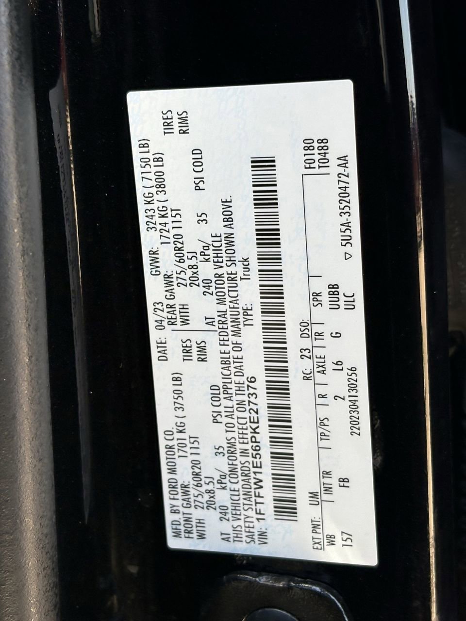 Used 2023 Ford F150 XLT w/ Equipment Group 302A High AWD/4WD image 30