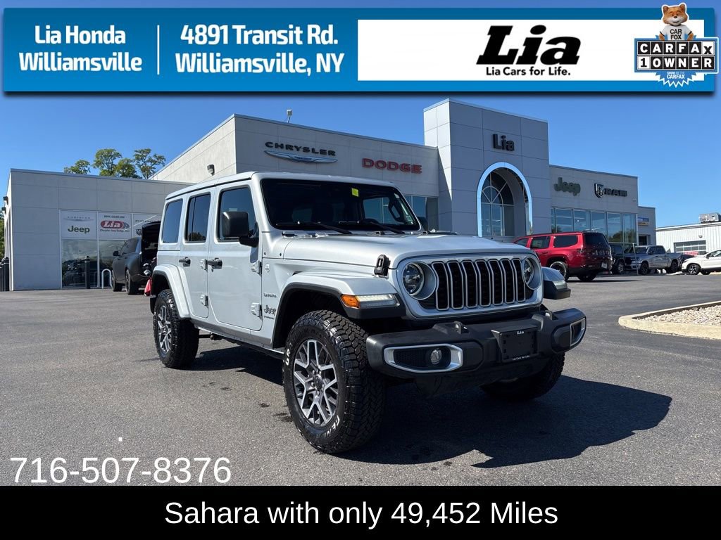 Used 2024 Jeep Wrangler Sahara image 1