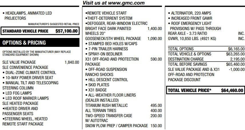 Certified 2025 GMC Sierra 2500 SLE w/ SLE Value Package; AWD/4WD image 2