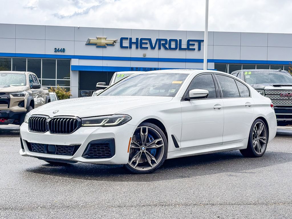 Used 2021 BMW M550i xDrive w/ Dynamic Handling Package image 1