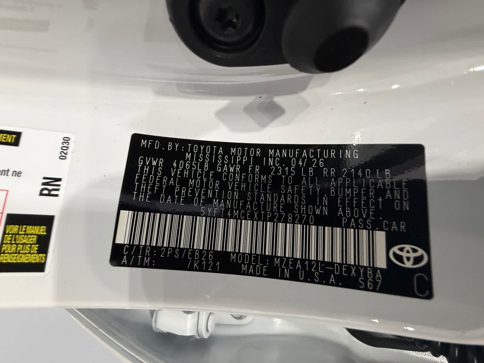 New 2026 Toyota Corolla XSE FWD image 25