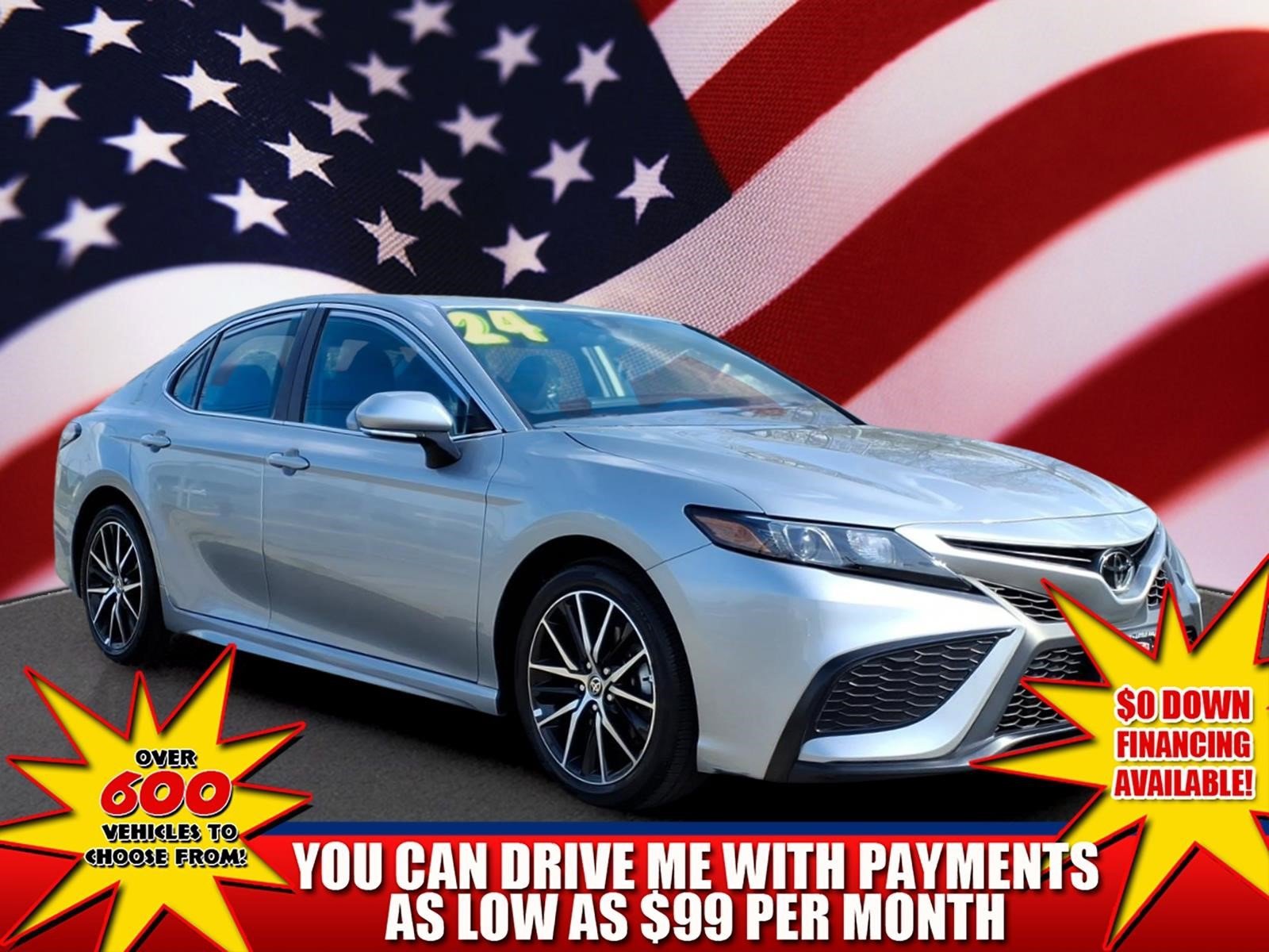 Certified 2024 Toyota Camry SE w/ Cold Weather Package AWD/4WD image 1