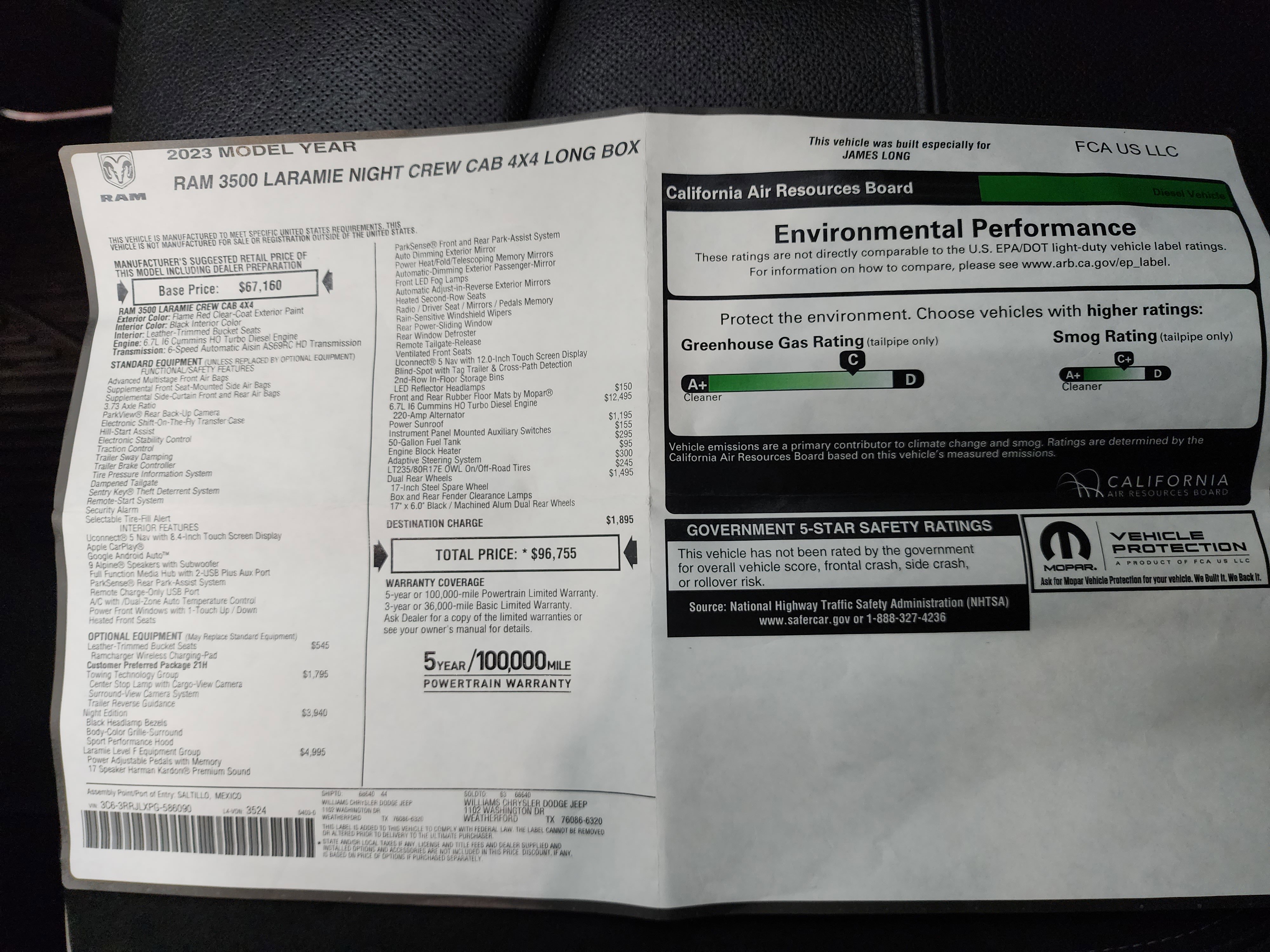 Used 2023 RAM 3500 Laramie image 51