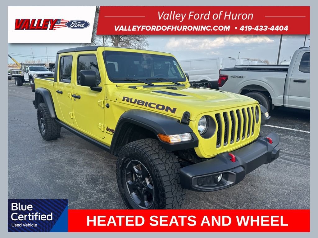 Used 2023 Jeep Gladiator Rubicon w/ Cold Weather Group AWD/4WD image 1