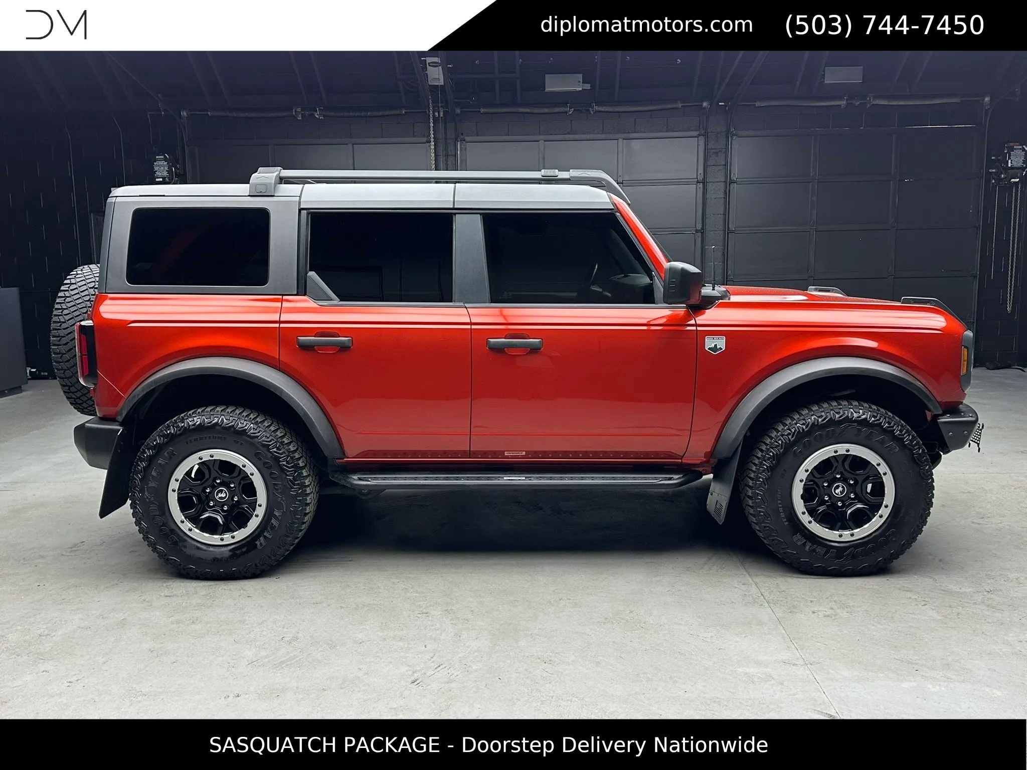 Used 2022 Ford Bronco Big Bend w/ Sasquatch Package image 8