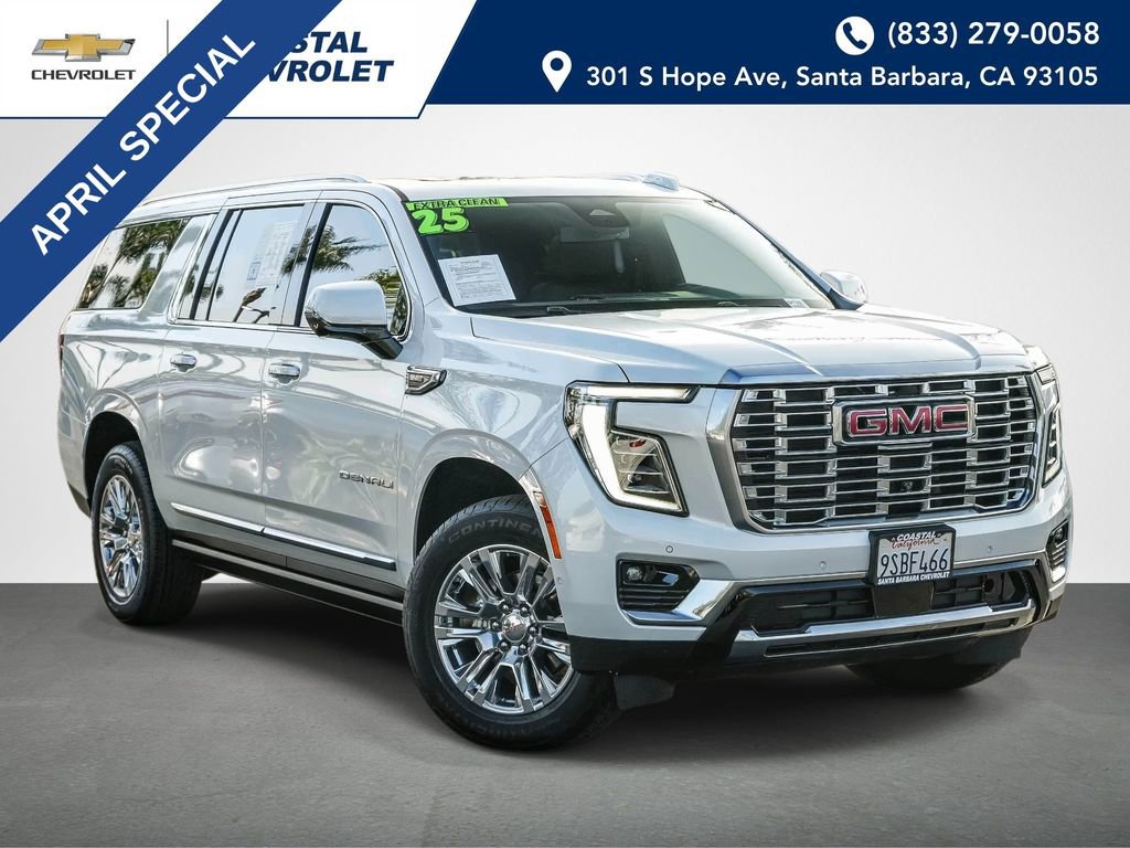 Used 2025 GMC Yukon XL Denali w/ Sun & Power Step Package