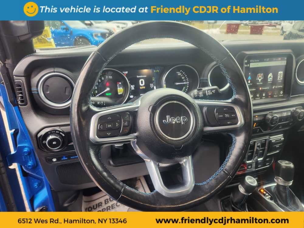 Used 2021 Jeep Wrangler Unlimited Rubicon 4xe w/ Cold Weather Group image 21