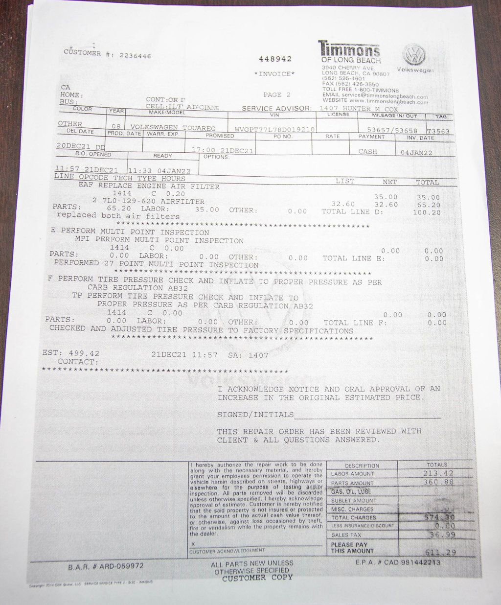 Used 2008 Volkswagen Touareg V10 TDI image 60