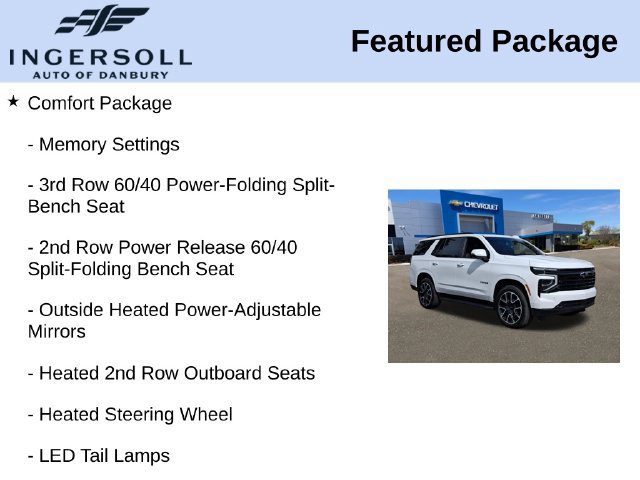 Used 2026 Chevrolet Tahoe RST w/ Comfort Package AWD/4WD image 15