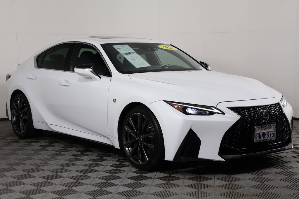 Certified 2021 Lexus IS 350 F Sport w/ Navigation Package RWD image 3