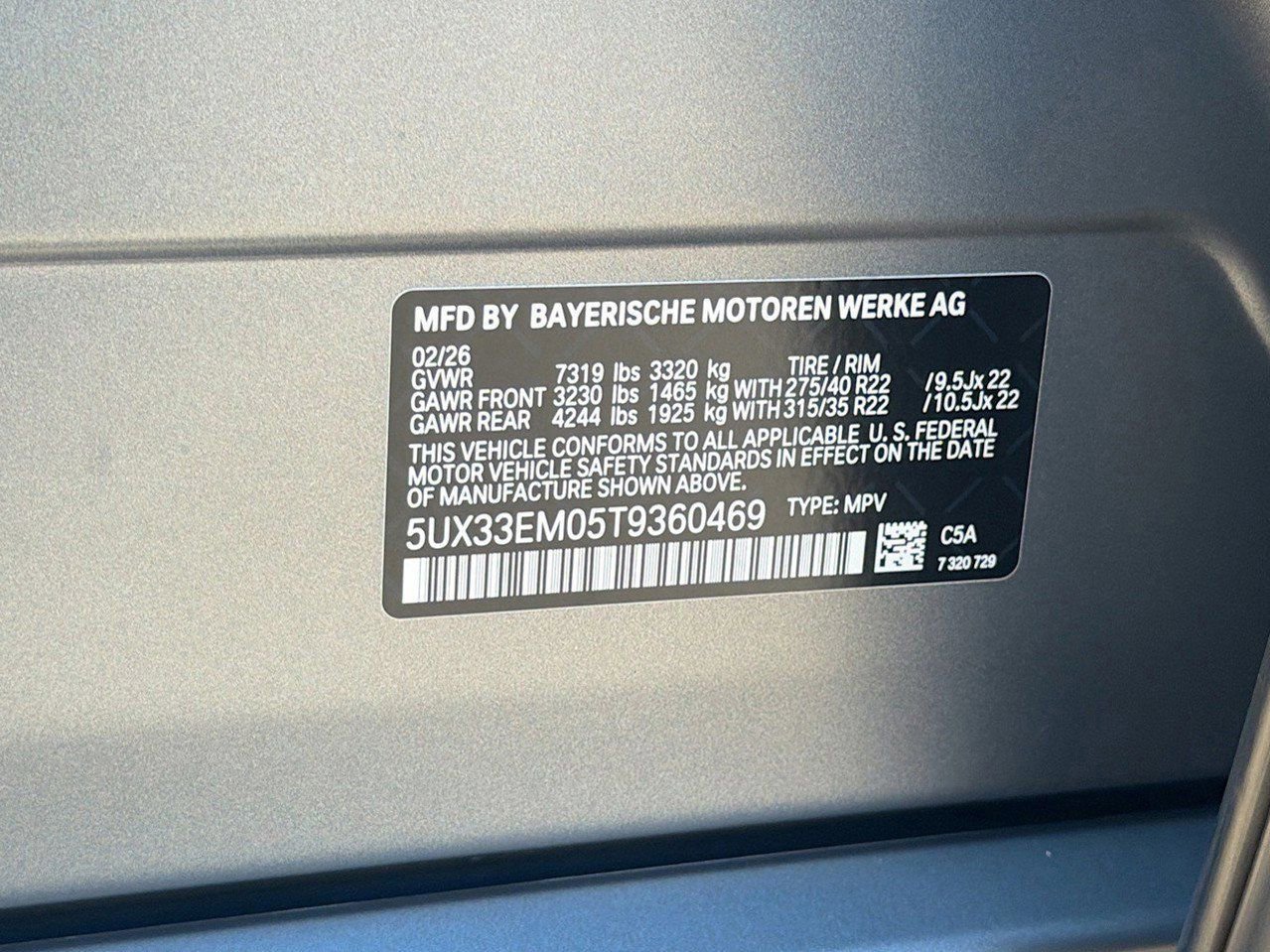 New 2026 BMW X7 M60i image 45