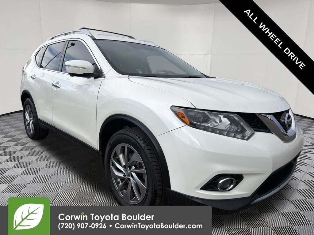 Used 2015 Nissan Rogue SL w/ SL Premium Package AWD/4WD image 1