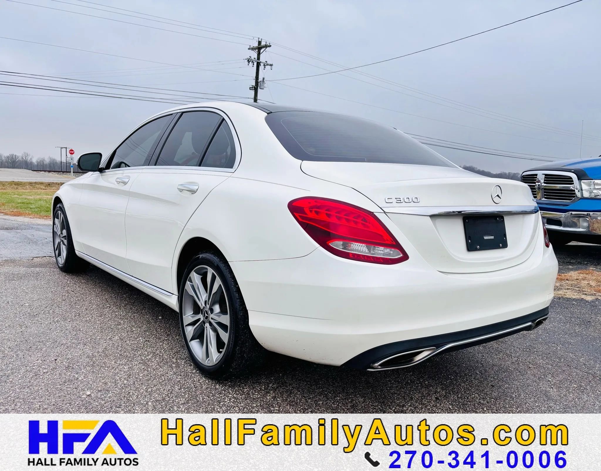 Used 2018 Mercedes-Benz C 300 C 300 4MATIC Sedan 4D image 3