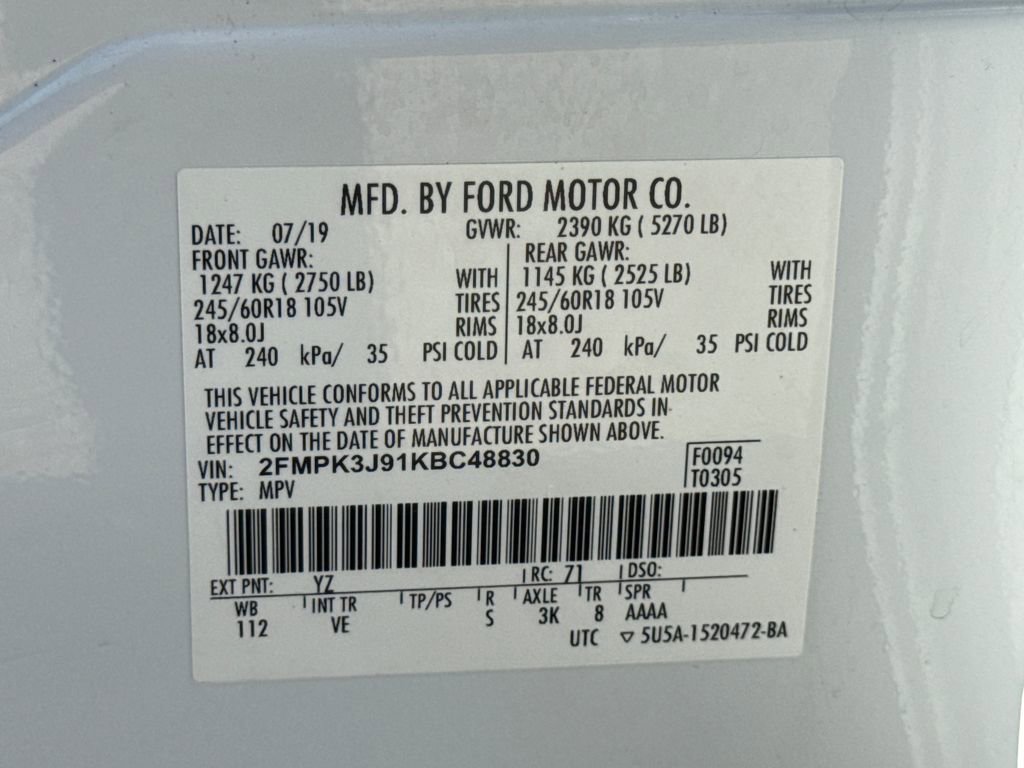 Used 2019 Ford Edge SEL w/ Equipment Group 201A image 30