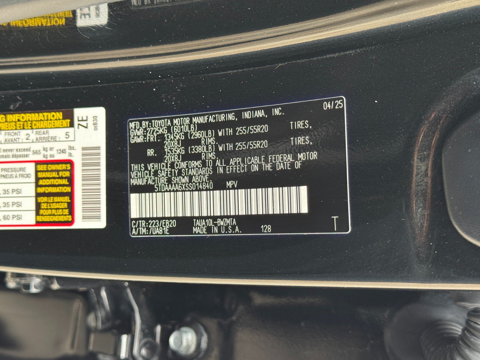 Used 2025 Lexus TX 350 FWD w/ Technology Package image 48