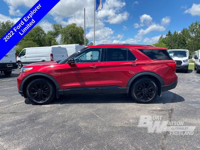Used 2022 Ford Explorer Limited w/ Class IV Trailer Tow Package AWD/4WD image 3