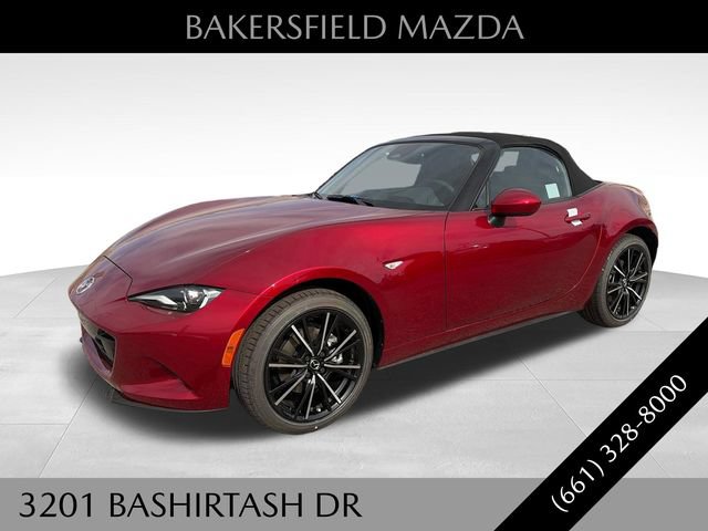 New 2026 MAZDA MX-5 Miata Grand Touring w/ Weather Package RWD 360° Tour