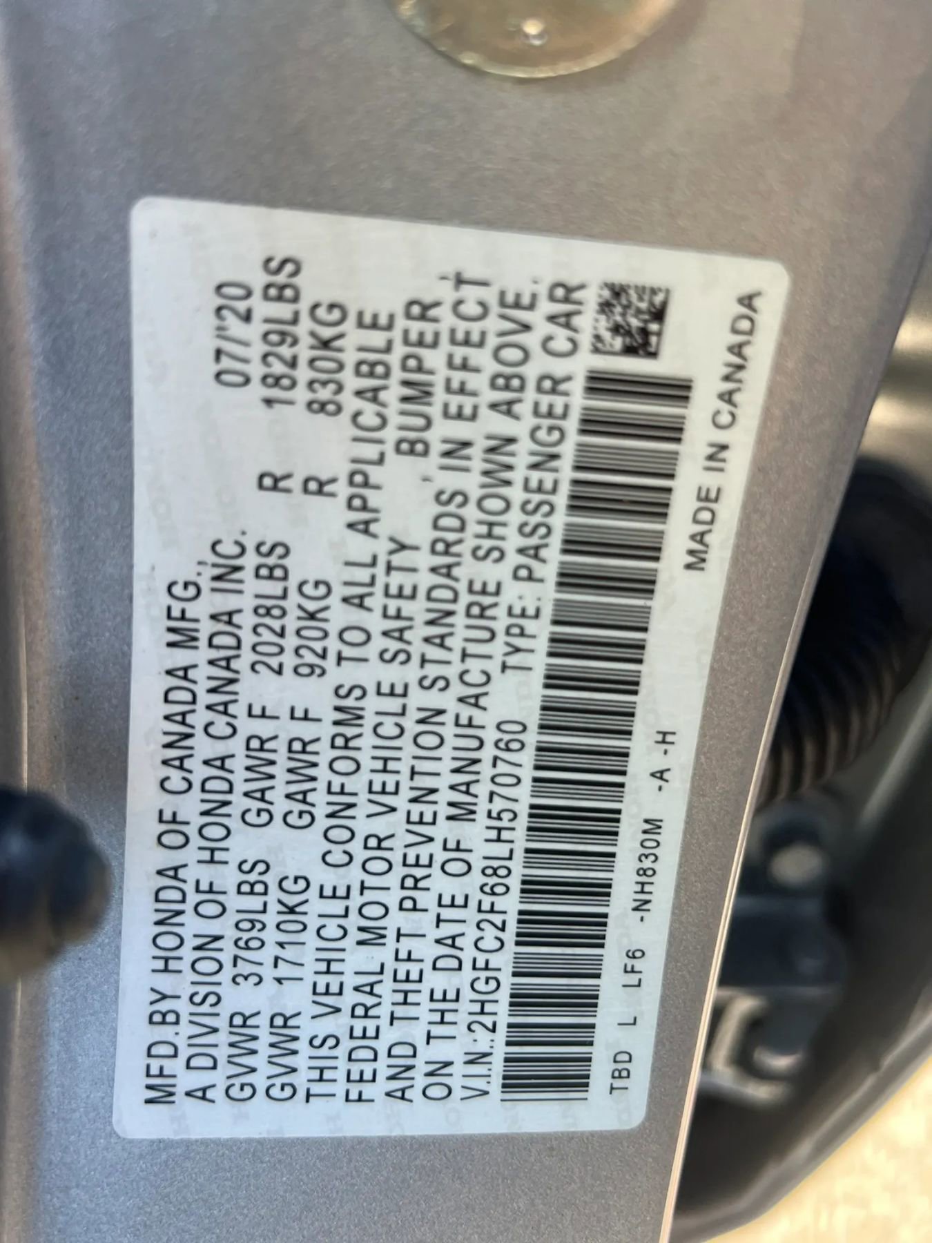 Used 2020 Honda Civic LX image 30