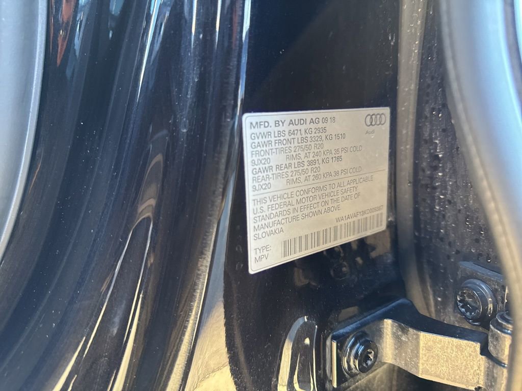 Used 2019 Audi Q8 Premium w/ Convenience Package image 30