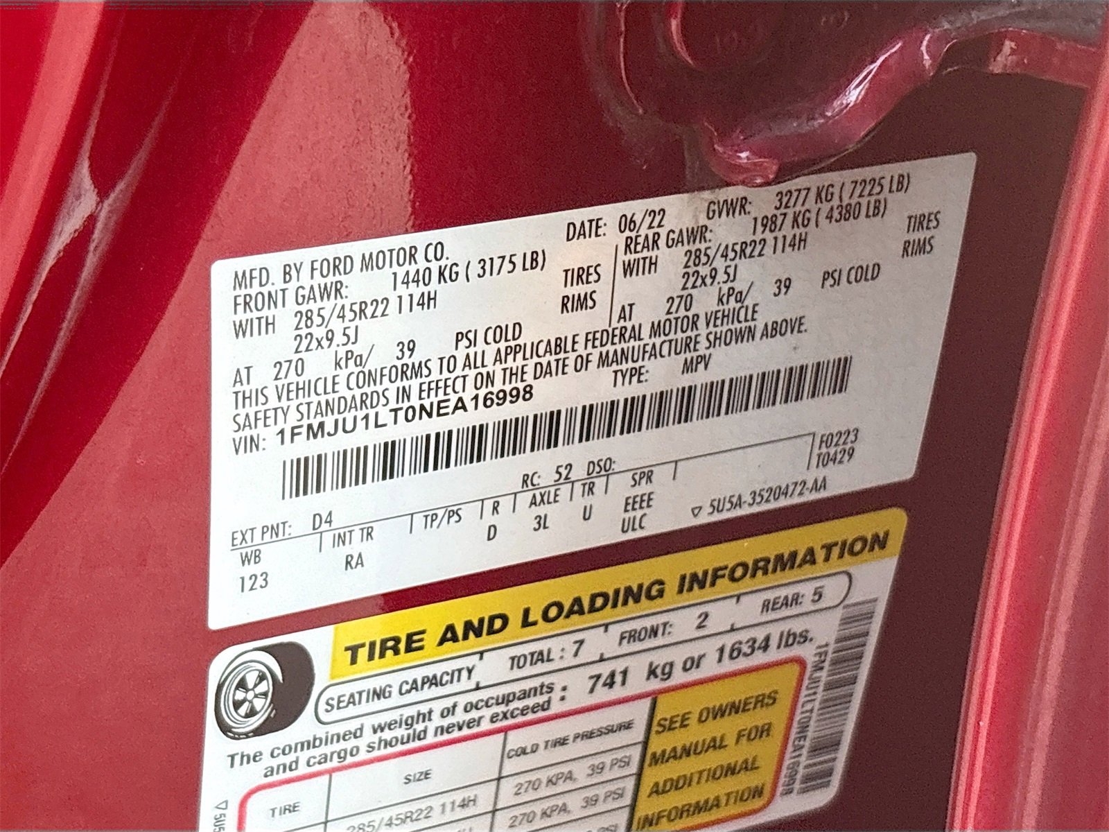 Used 2022 Ford Expedition Platinum image 34