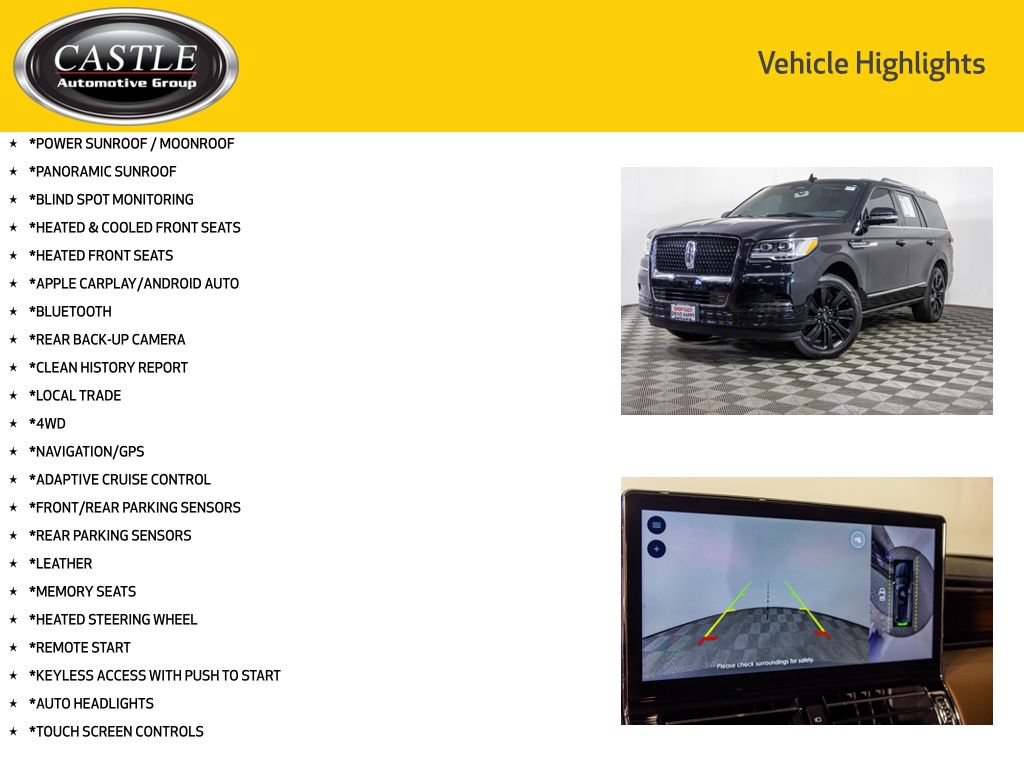 Used 2024 Lincoln Navigator Reserve w/ Monochromatic Package AWD/4WD image 3