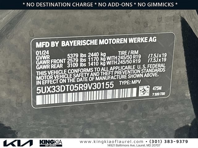 Used 2024 BMW X4 xDrive30i w/ Parking Assistance Package AWD/4WD image 31